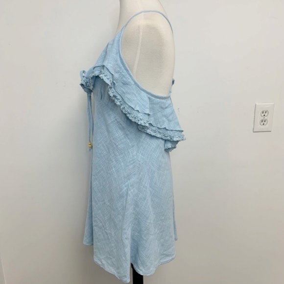 Free People Love Forever Ruffle Mini Dress - Picture 9 of 14
